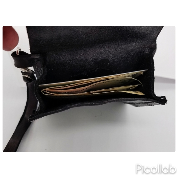 Dragon Eye Leather Wristlet - Picture 2 of 6